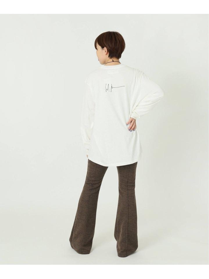 【JANE SMITH】 CADILLAC PLYMOUTH LONG SLEEVE:カットソー◆（JOURNAL STANDARD L'ESSAGE）