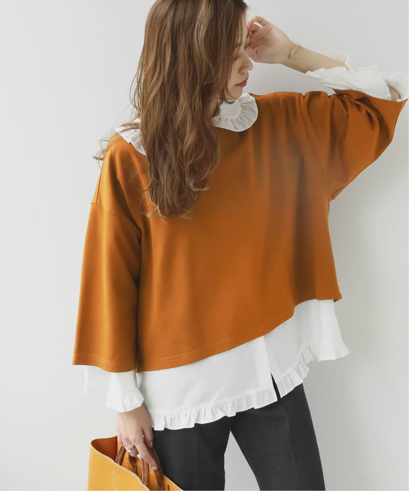 フリルブラウスセットTシャツ◆（JOURNAL STANDARD relume）