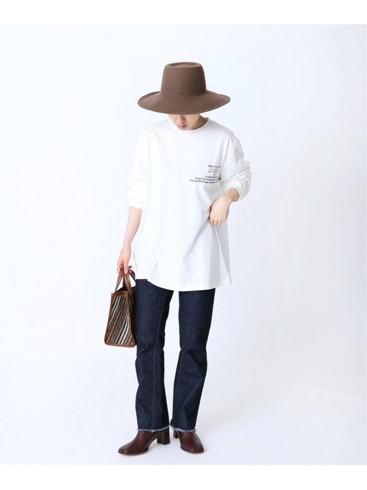 【JANE SMITH/ジェーンスミス】DAVID GONZALES LONG SLEEVE T-:カットソー◆（JOURNAL STANDARD L'ESSAGE）