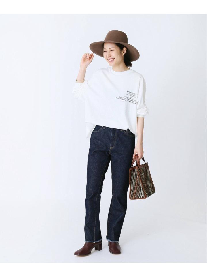 【JANE SMITH/ジェーンスミス】DAVID GONZALES LONG SLEEVE T-:カットソー◆（JOURNAL STANDARD L'ESSAGE）