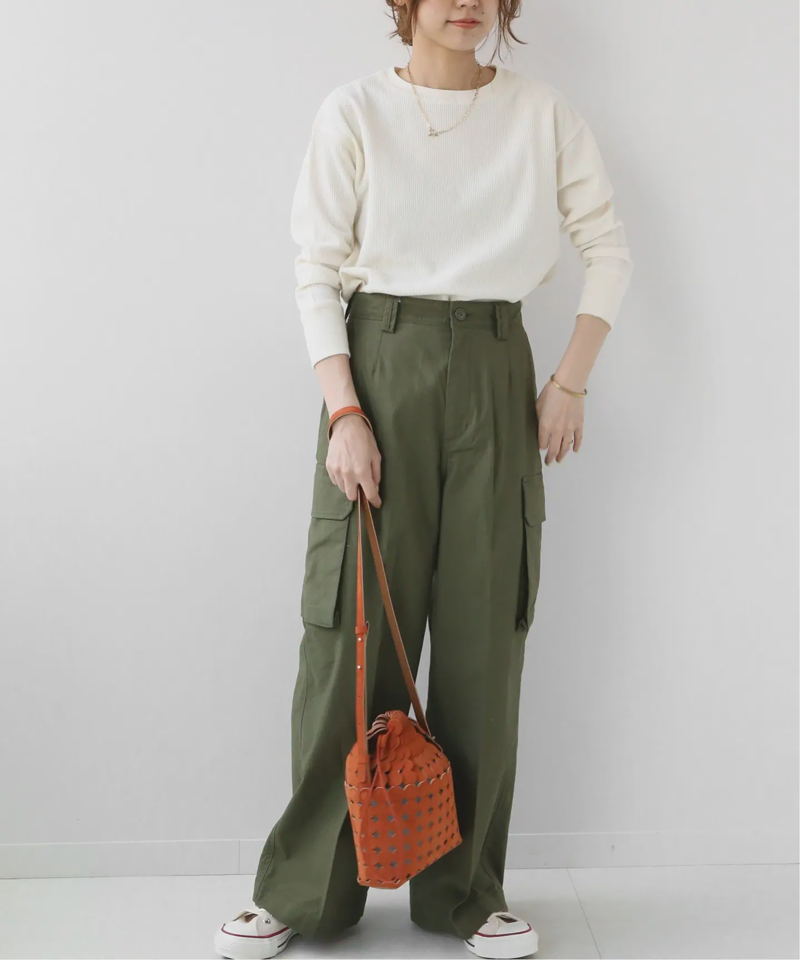 《追加3》TCワッフルロングスリーブTシャツ◆（JOURNAL STANDARD relume）
