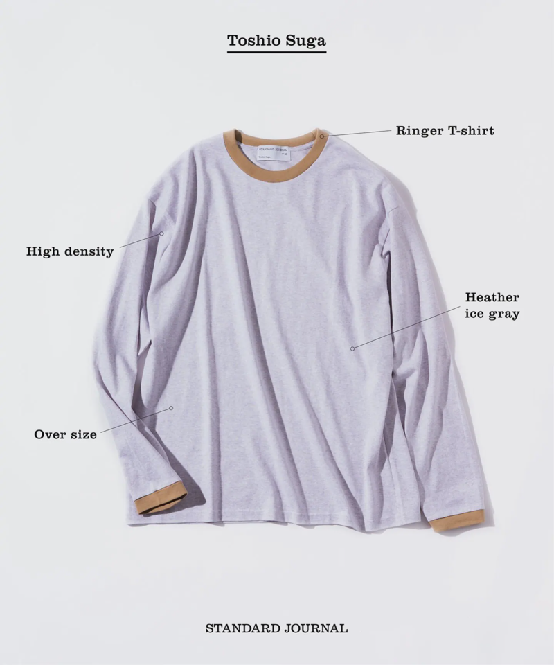【STANDARD JOURNAL / スタンダード ジャーナル】by SUGA Long Sleeve（JOURNAL STANDARD）