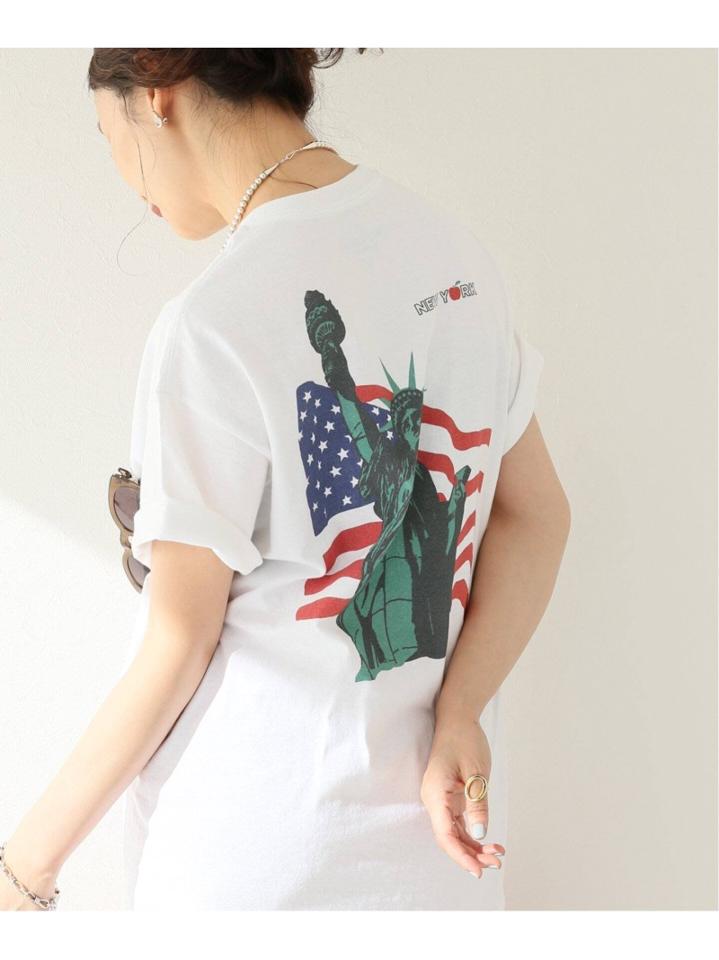【JACKSON MATISSE / ジャクソン マティス】 Statue of Liberty Pocke:Tシャツ