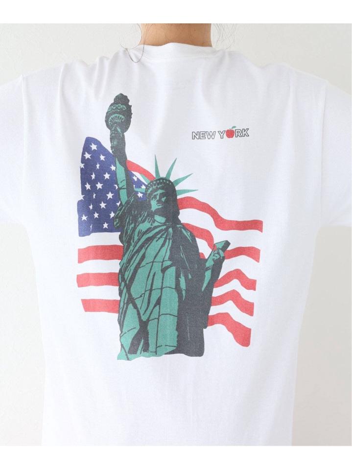 【JACKSON MATISSE / ジャクソン マティス】 Statue of Liberty Pocke:Tシャツ