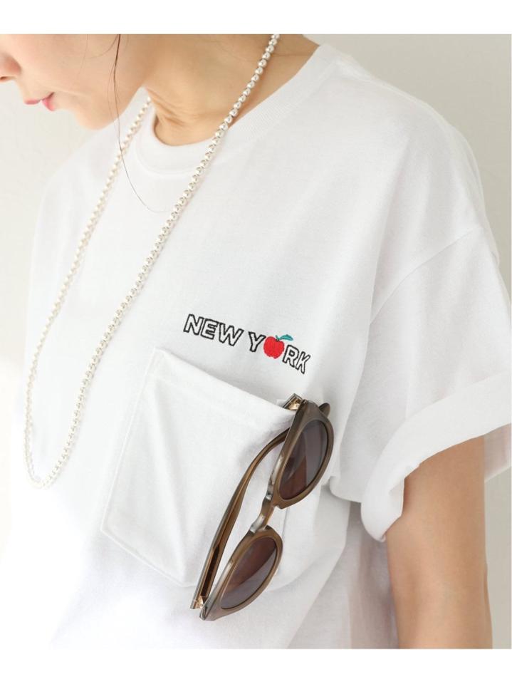 【JACKSON MATISSE / ジャクソン マティス】 Statue of Liberty Pocke:Tシャツ