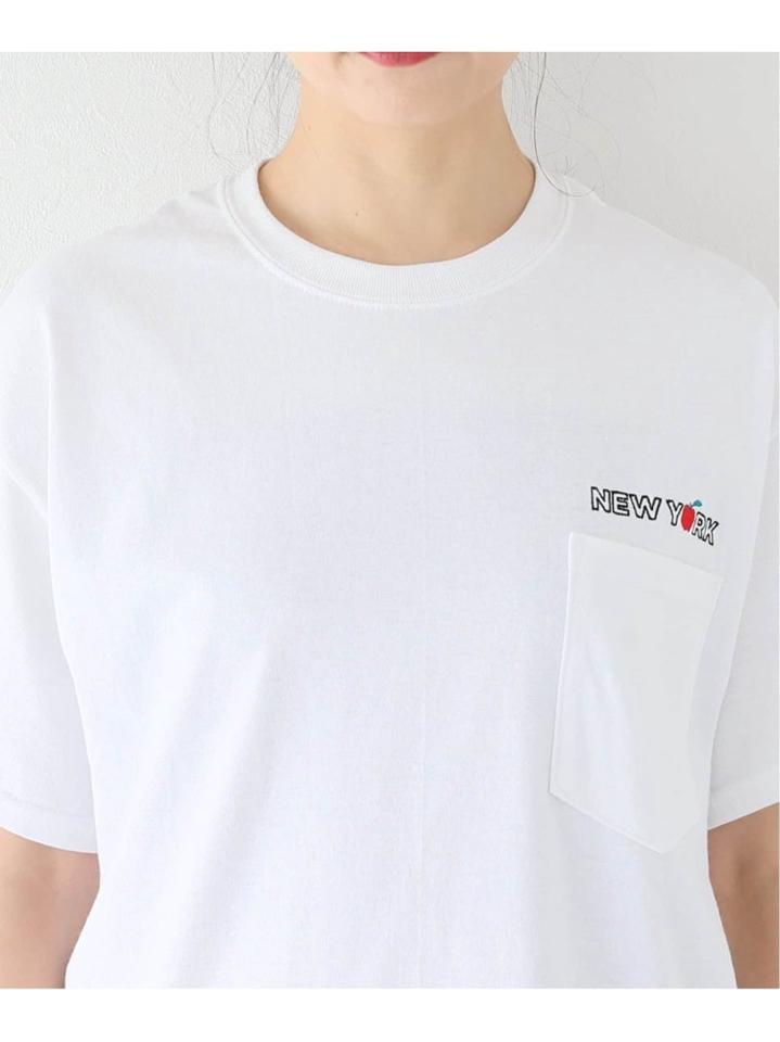 【JACKSON MATISSE / ジャクソン マティス】 Statue of Liberty Pocke:Tシャツ