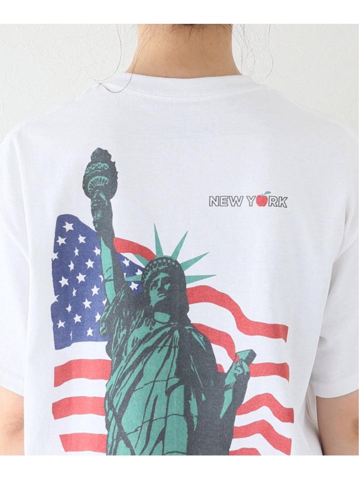 【JACKSON MATISSE / ジャクソン マティス】 Statue of Liberty Pocke:Tシャツ