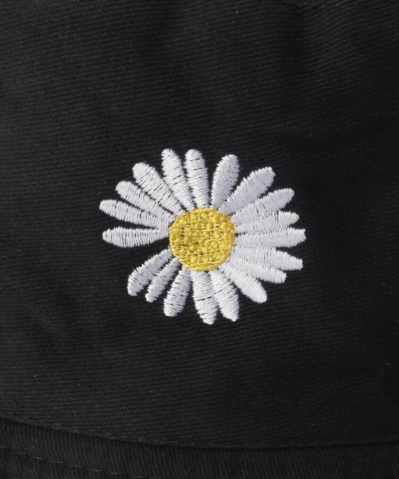 フラワー刺繍2wayバケット