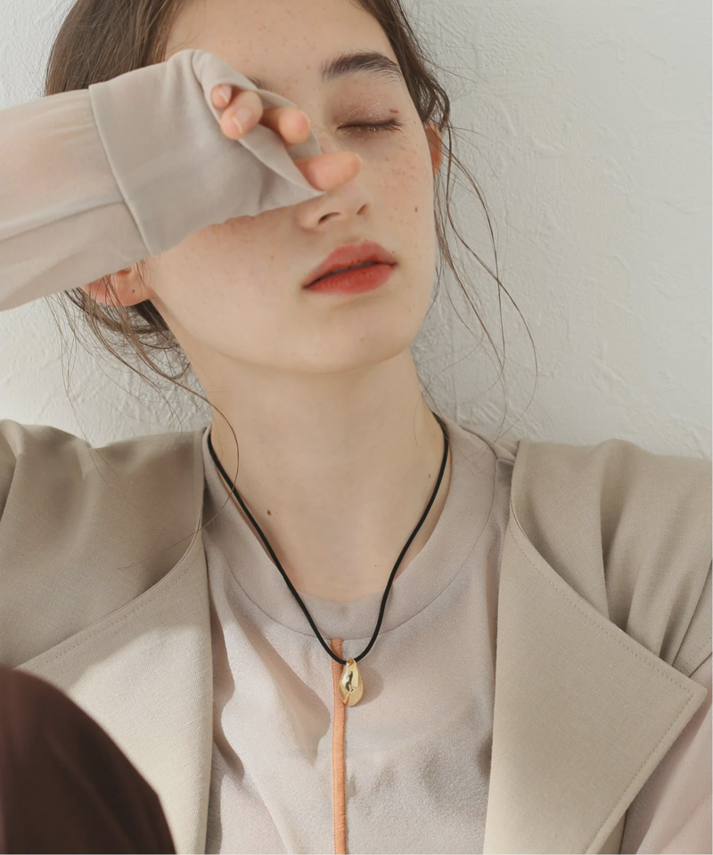 【CLANE/クラネ】SOLID SLEEVE SHEER ：ロングスリーブトップス（JOURNAL STANDARD）