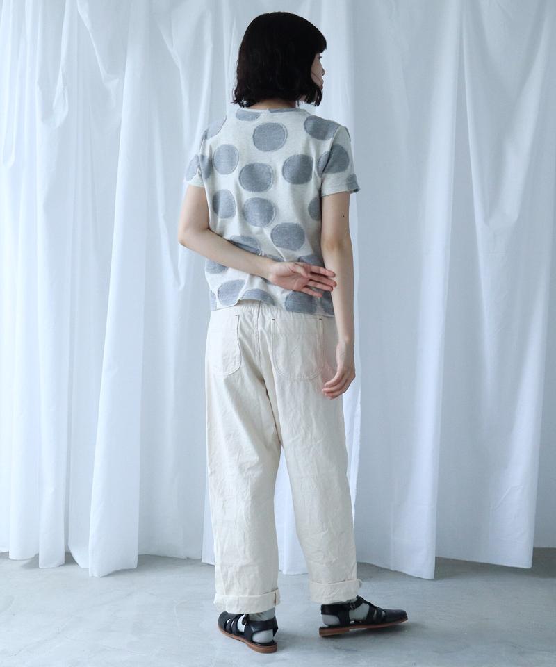 BIG DOT ジャガード　Ｔシャツ（Lene non finito）