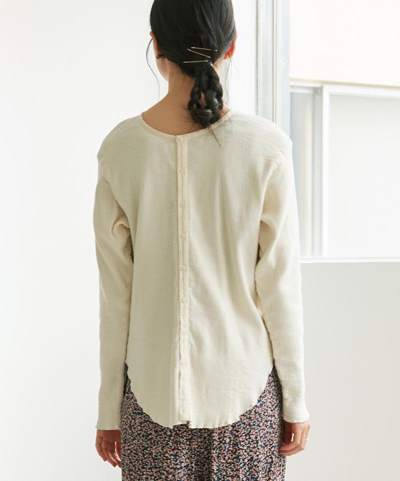 ●○オーガニックWガーゼ 2WAYプルオーバー（cardo fabrica）