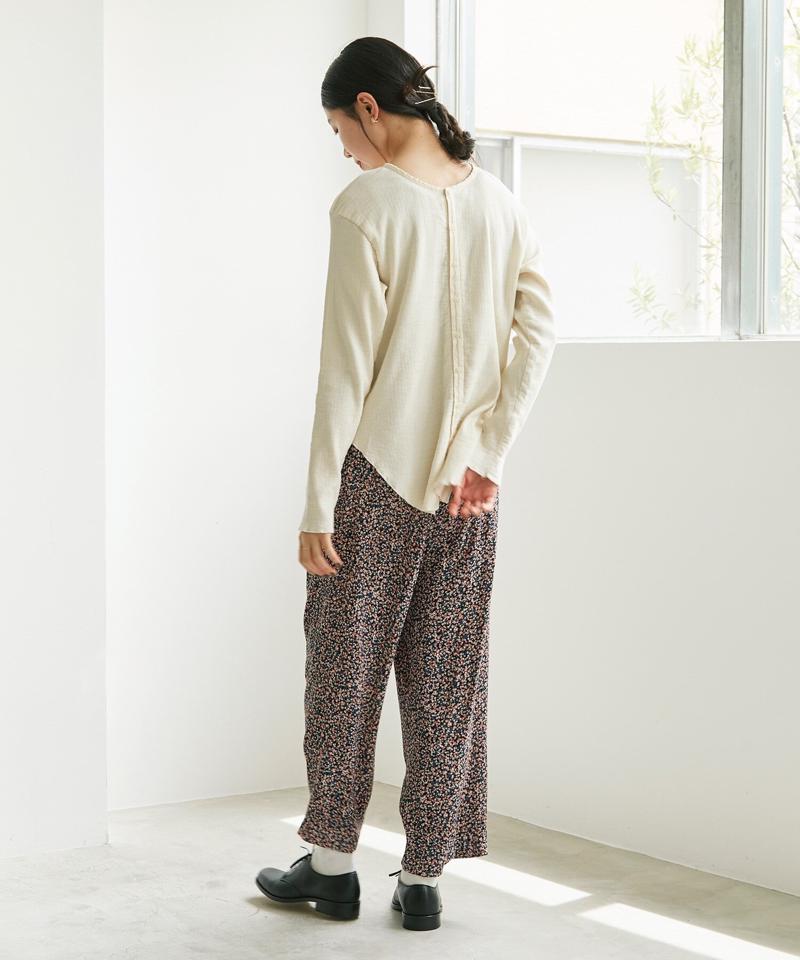 ●○オーガニックWガーゼ 2WAYプルオーバー（cardo fabrica）