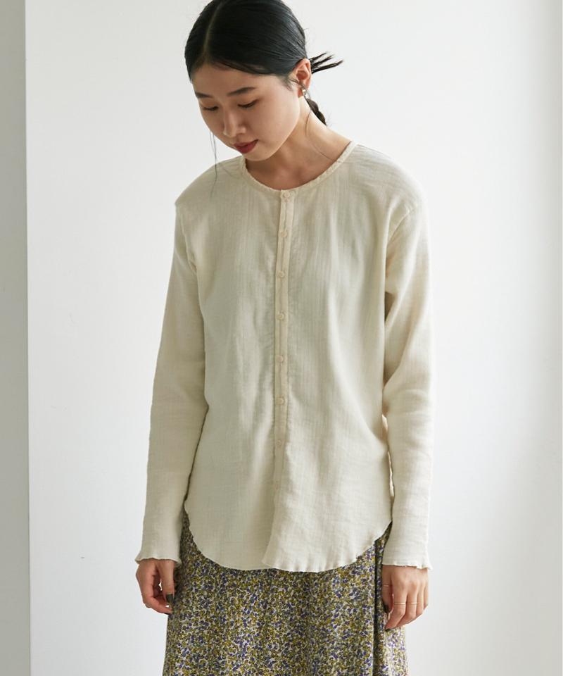 ●○オーガニックWガーゼ 2WAYプルオーバー（cardo fabrica）