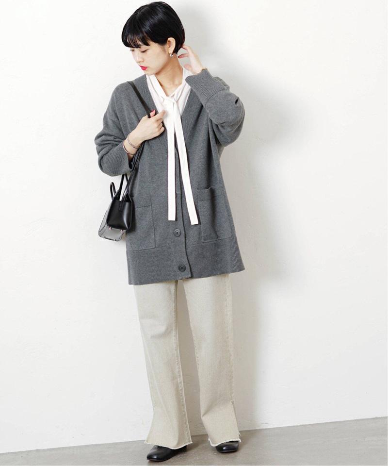 コットンカシミヤビッグカーディガン◆（JOURNAL STANDARD）