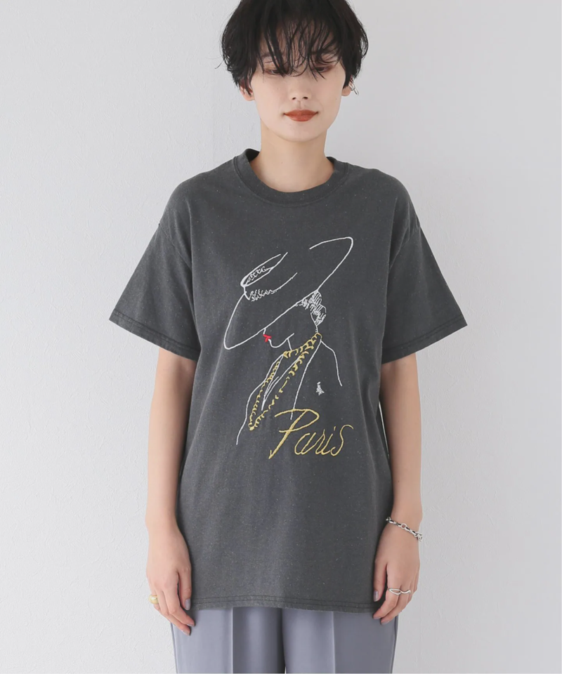 【JACKSON MATISSE / ジャクソン マティス】 la demoiselle Tee：Tシャツ（JOURNAL STANDARD）