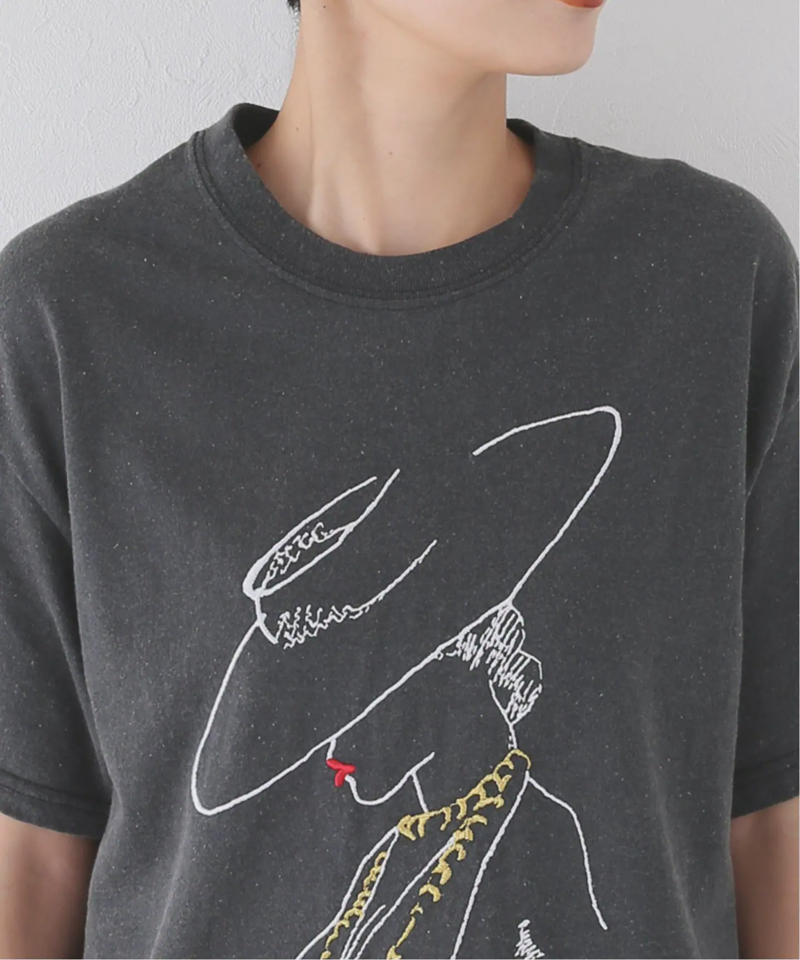 【JACKSON MATISSE / ジャクソン マティス】 la demoiselle Tee：Tシャツ（JOURNAL STANDARD）