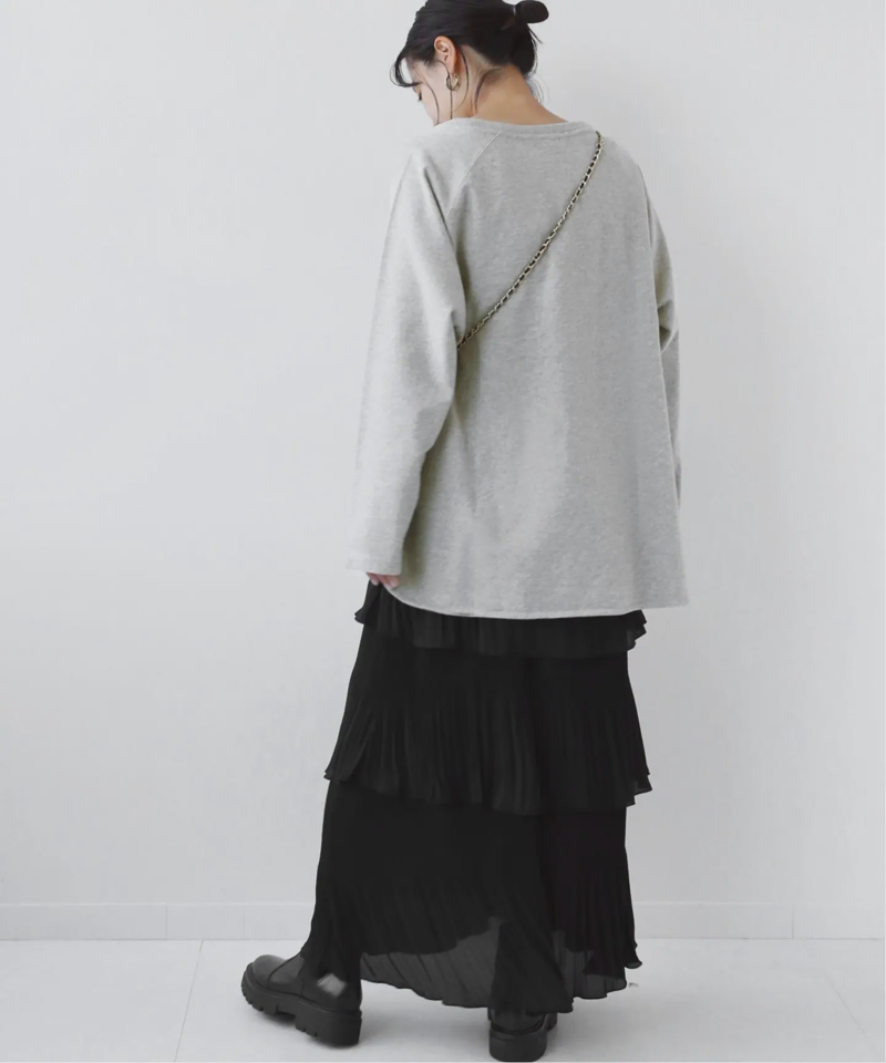 コットンロゴプリントロングスリーブTEE◆（JOURNAL STANDARD relume）