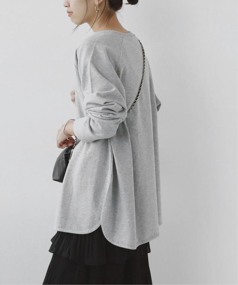 コットンロゴプリントロングスリーブTEE◆（JOURNAL STANDARD relume）