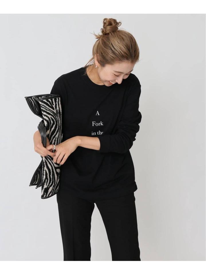 POET MEETS DUBWISE A FORK LONG Tシャツ◆（JOURNAL STANDARD L'ESSAGE）