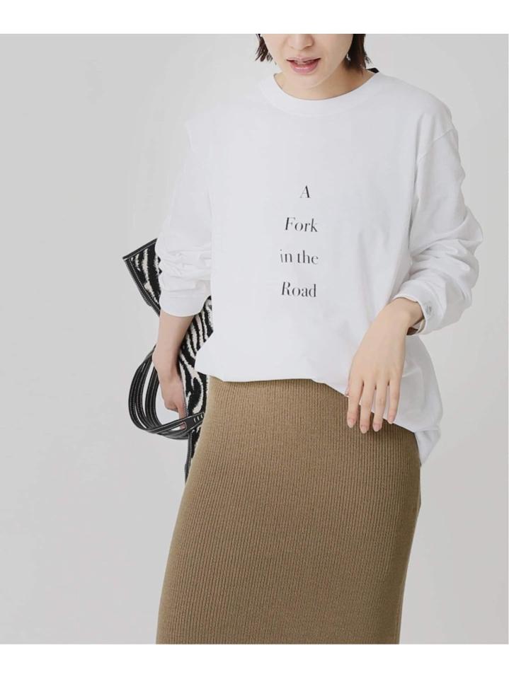 POET MEETS DUBWISE A FORK LONG Tシャツ◆（JOURNAL STANDARD L'ESSAGE）