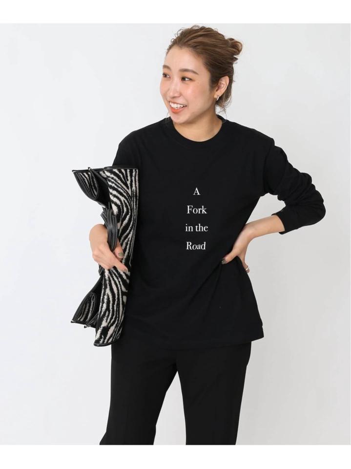 POET MEETS DUBWISE A FORK LONG Tシャツ◆（JOURNAL STANDARD L'ESSAGE）