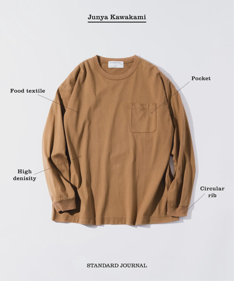 【STANDARD JOURNAL / スタンダード ジャーナル】by KAWAKAMI Long Sleeve（JOURNAL STANDARD）