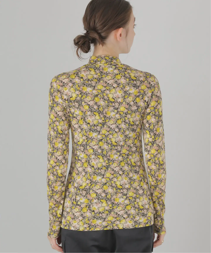 【leur logette/ルールロジェット】MATISSE FLOWER PRINT TOP：カットソー（JOURNAL STANDARD）