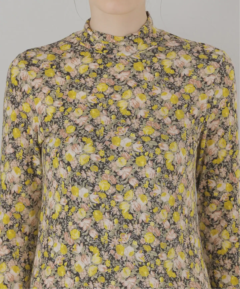 【leur logette/ルールロジェット】MATISSE FLOWER PRINT TOP：カットソー（JOURNAL STANDARD）