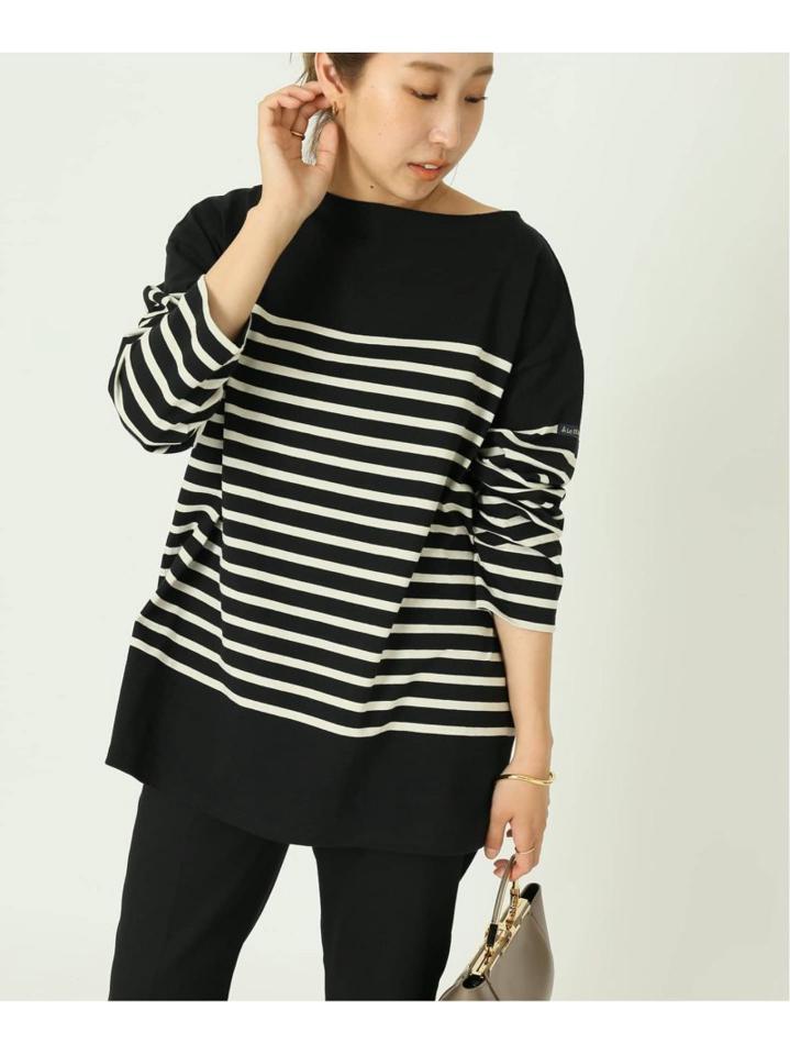 <<別注>>【Leminor/ルミノア】FOR L'ESSAGE ナバルボーダーカットソー◆（JOURNAL STANDARD L'ESSAGE）