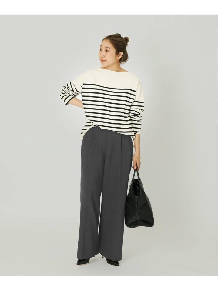 <<別注>>【Leminor/ルミノア】FOR L'ESSAGE ナバルボーダーカットソー◆（JOURNAL STANDARD L'ESSAGE）