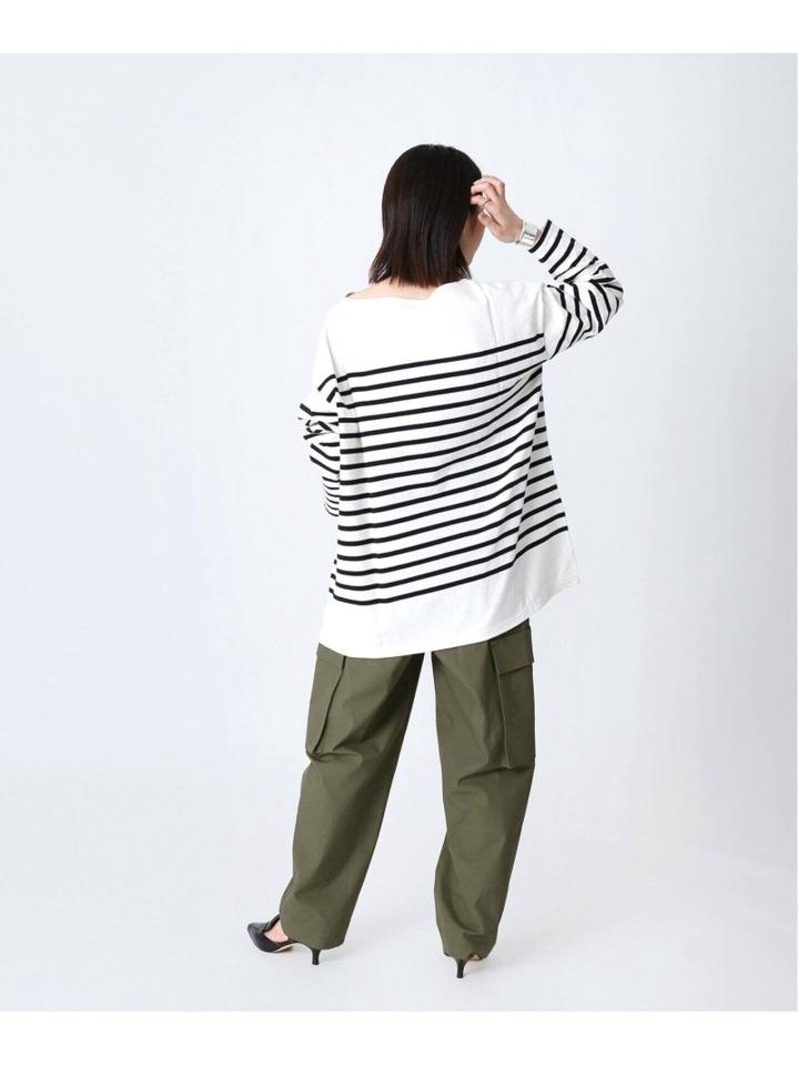 <<別注>>【Leminor/ルミノア】FOR L'ESSAGE ナバルボーダーカットソー◆（JOURNAL STANDARD L'ESSAGE）