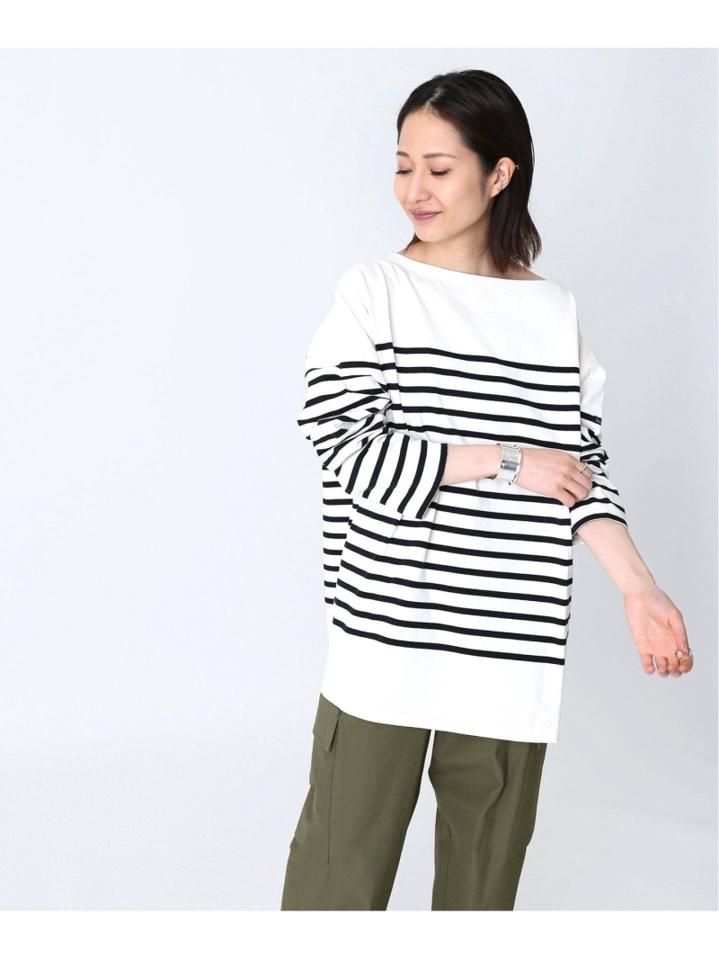 <<別注>>【Leminor/ルミノア】FOR L'ESSAGE ナバルボーダーカットソー◆（JOURNAL STANDARD L'ESSAGE）