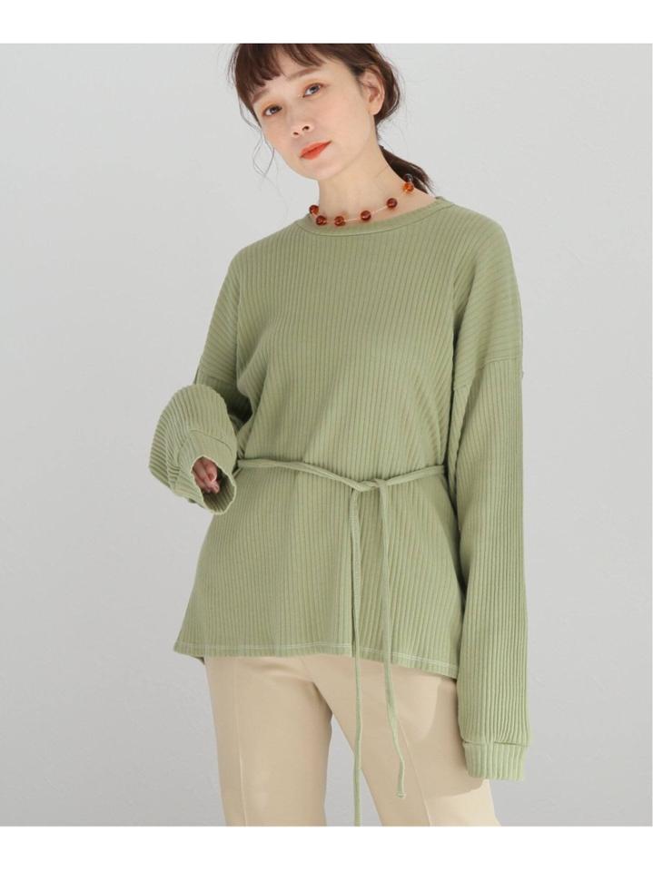 【BASERANGE/ベースレンジ】SHAW LONG SLEEVE CONTRAST:カットソー（JOURNAL STANDARD L'ESSAGE）