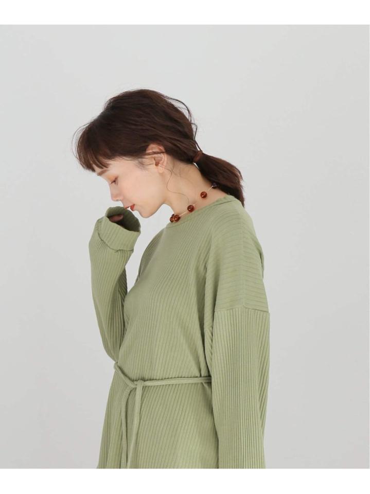 【BASERANGE/ベースレンジ】SHAW LONG SLEEVE CONTRAST:カットソー（JOURNAL STANDARD L'ESSAGE）