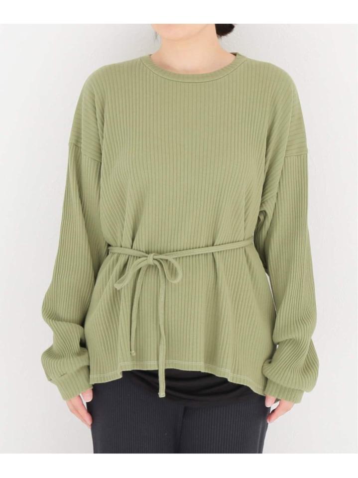 【BASERANGE/ベースレンジ】SHAW LONG SLEEVE CONTRAST:カットソー（JOURNAL STANDARD L'ESSAGE）