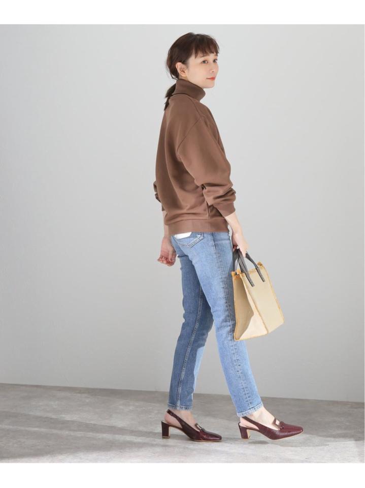 【BASERANGE/ベースレンジ】LOOSE TURTLE NECK SWEAT SHIRT:スウェット（JOURNAL STANDARD L'ESSAGE）