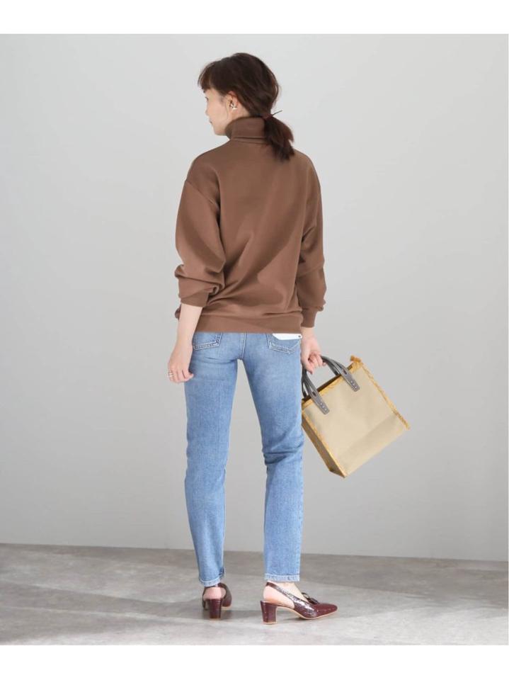 【BASERANGE/ベースレンジ】LOOSE TURTLE NECK SWEAT SHIRT:スウェット（JOURNAL STANDARD L'ESSAGE）
