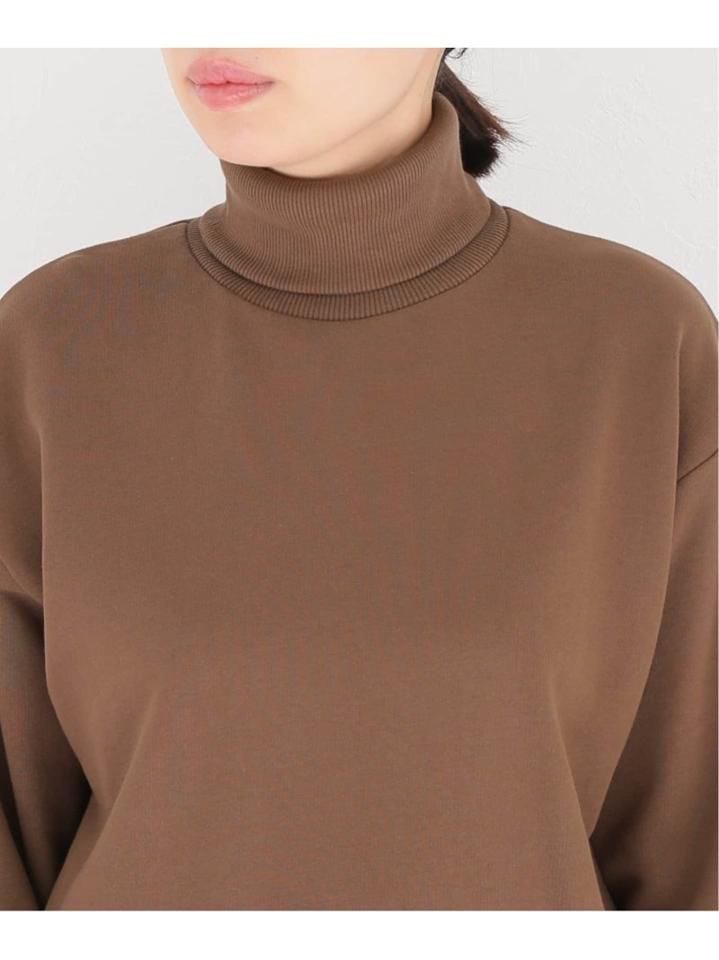 【BASERANGE/ベースレンジ】LOOSE TURTLE NECK SWEAT SHIRT:スウェット（JOURNAL STANDARD L'ESSAGE）