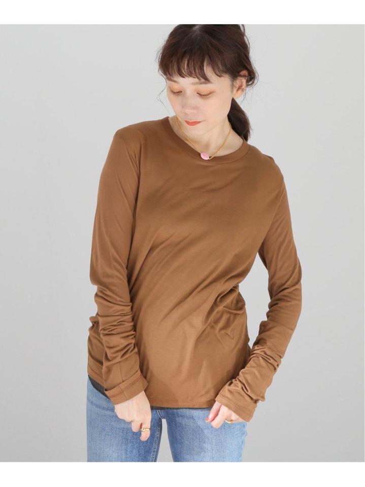 【BASERANGE/ベースレンジ】LONG SLEEVE TEE:カットソー（JOURNAL STANDARD L'ESSAGE）