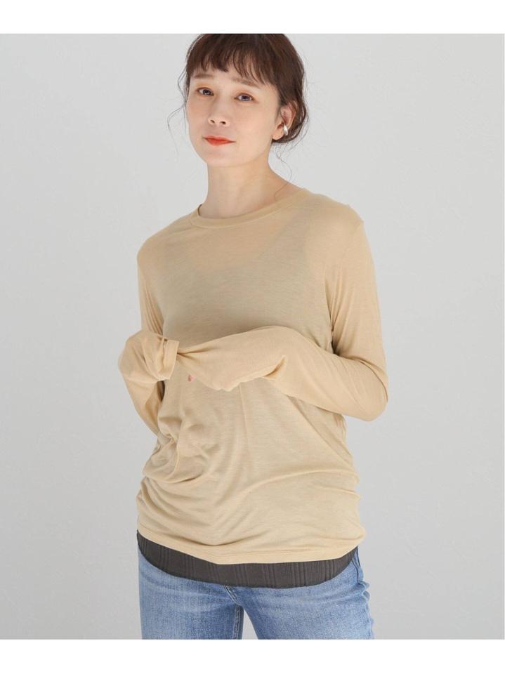 【BASERANGE/ベースレンジ】LONG SLEEVE TEE:カットソー（JOURNAL STANDARD L'ESSAGE）
