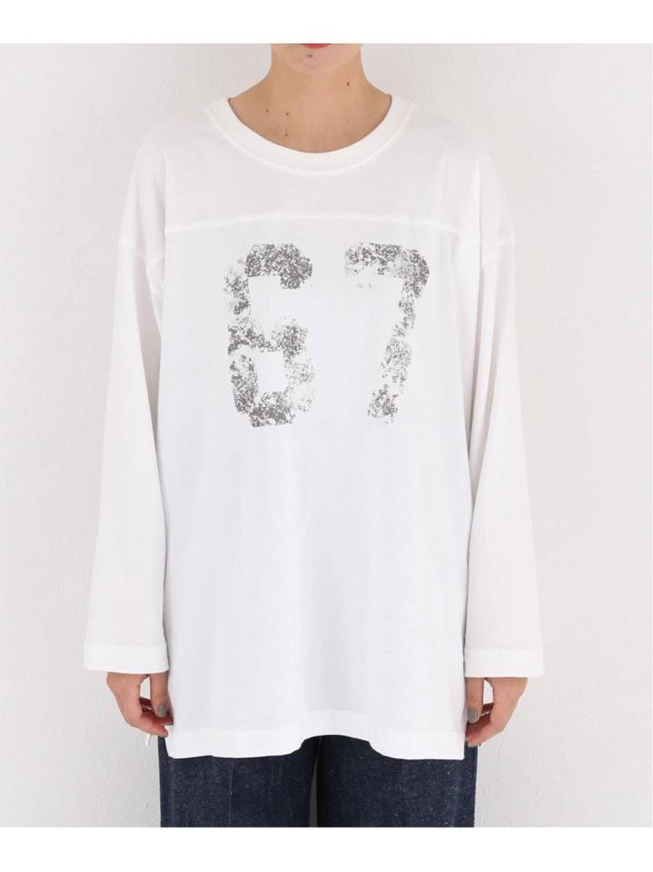 ナンバリングロングTシャツ