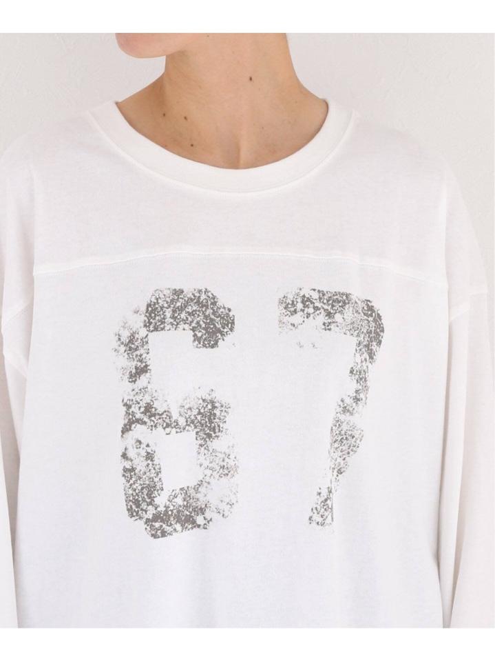 ナンバリングロングTシャツ