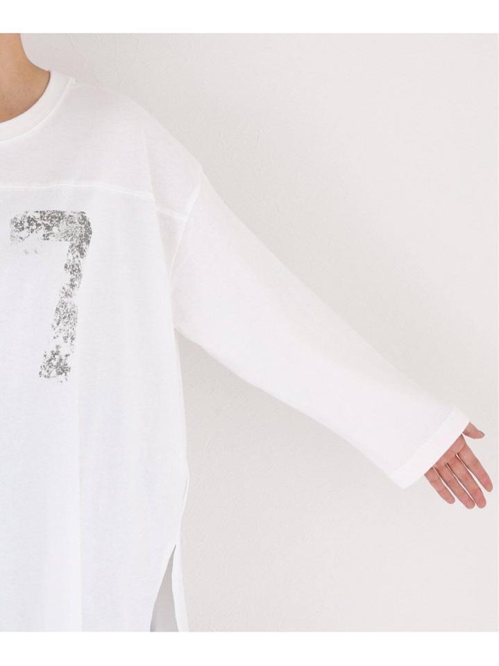ナンバリングロングTシャツ