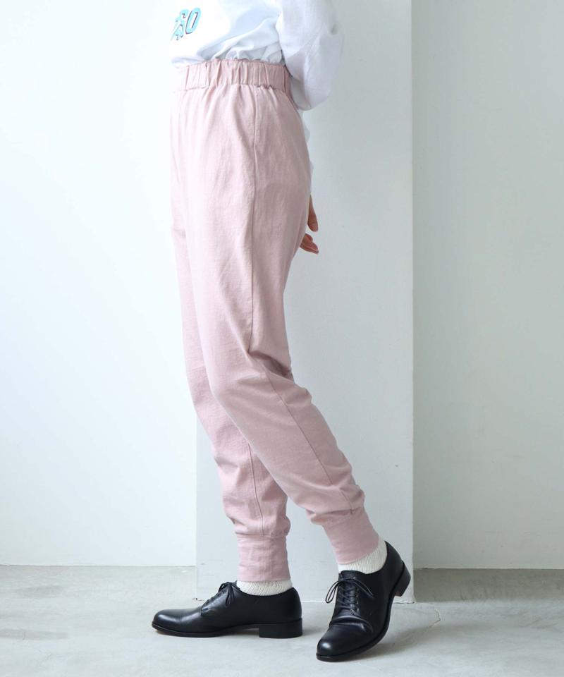 ○18/-USA天竺　製品染イージーパンツ（note et silence.）