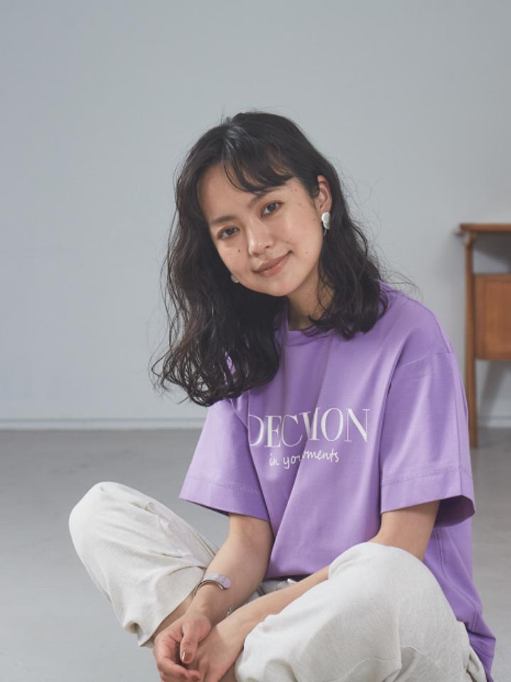 【BRAHMIN】《DECISION》ロゴTシャツ