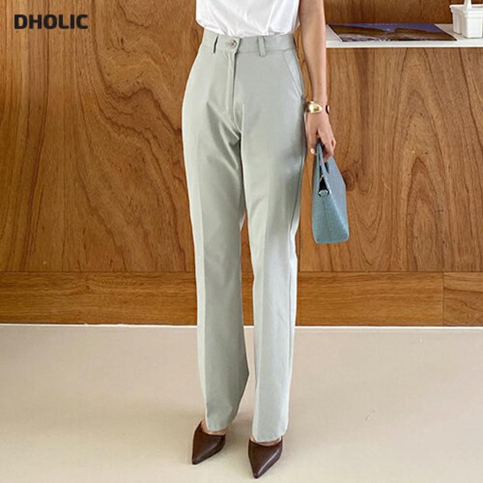 ロングセミフレアスラックス・全3色・t62663 レディース 【pt】韓国ファッション ボトムス ロング ロングパンツ 美脚 セミフレア スラックス ストレート スリム フィット 細身 足長 着痩せ オフィスカジュアル 夏 春