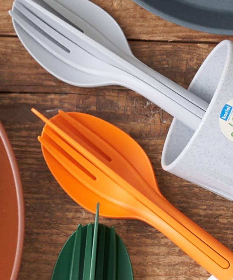 【KOZIOL/コジオル】KLIKK カトラリーセット3ピース