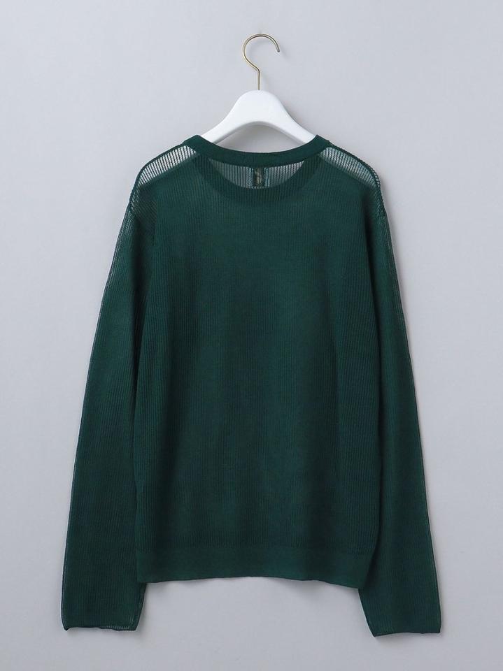 <6(ROKU)>SUKE STRIPE CREW NECK PULLOVER/ニット（6(ROKU)）