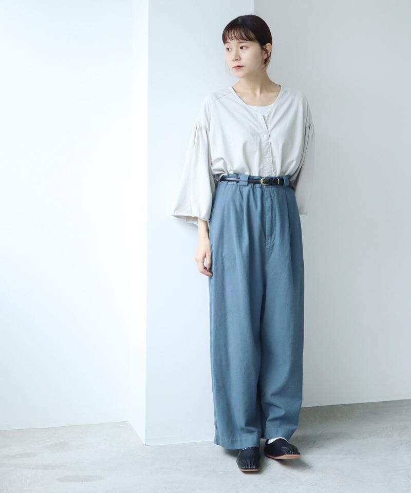 ●クリアスピン製品染め ワイドスリーブ ショートカーディガン（cardo fabrica）