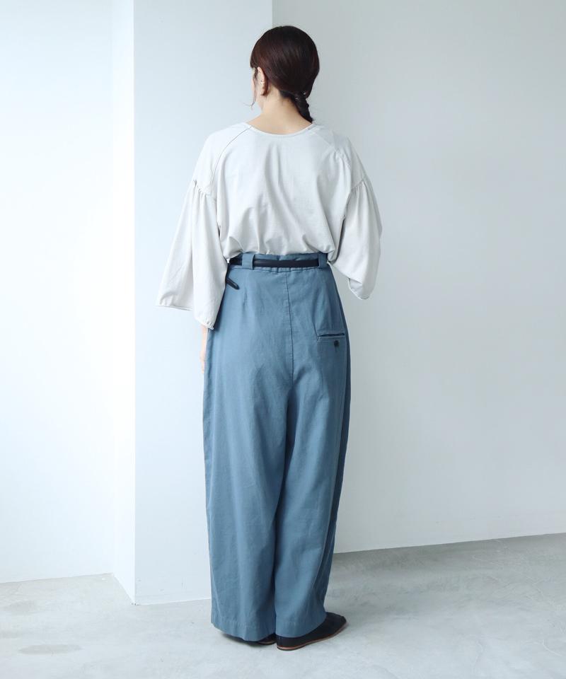 ●クリアスピン製品染め ワイドスリーブ ショートカーディガン（cardo fabrica）